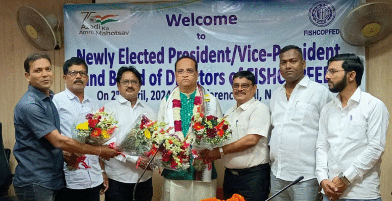 T. Prasad Rao Dora elected President of FISHCOPFED