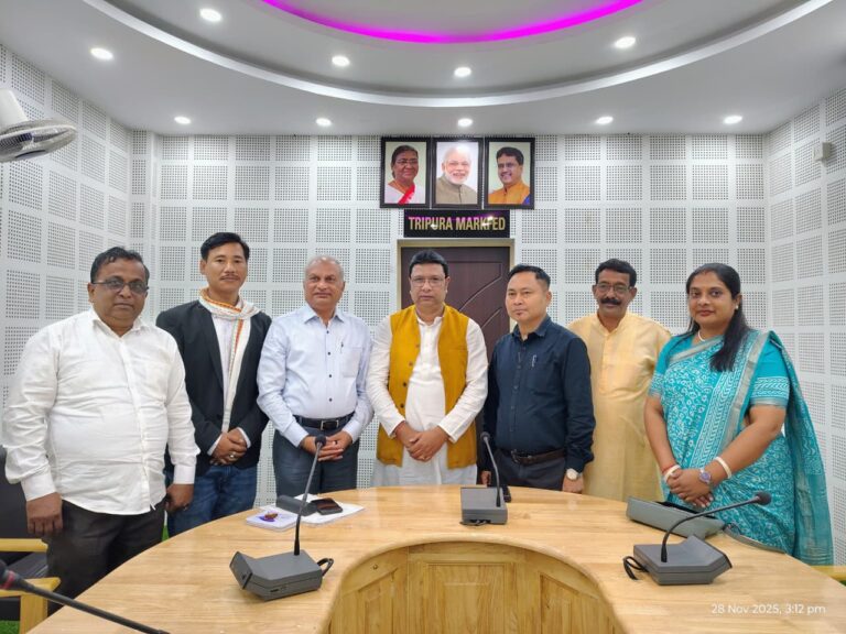 BBSSL and Tripura MARKFED Sign MoU to Strengthen Seed Quality and Boost Farm Productivity Tripura MARKFED and BBSSL officials sign MoU to strengthen seed quality
