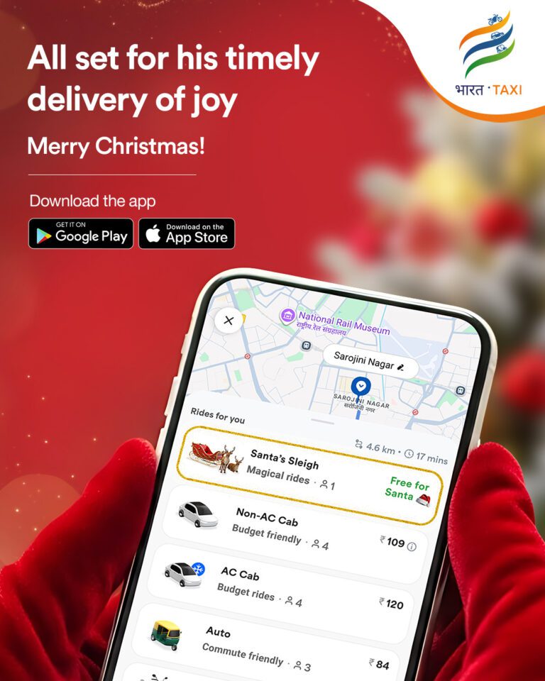 Bharat Taxi app crosses 1 lakh registered users and ranks among top travel apps in India