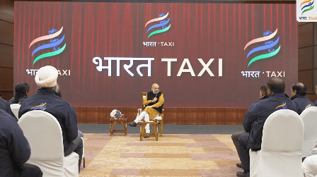 Amit Shah Interacts with ‘Sarathis’, Outlines Cooperative Vision for Bharat Taxi Union Home Minister Amit Shah interacting with Sarathis of Bharat Taxi in New Delhi on February 23, 2026.