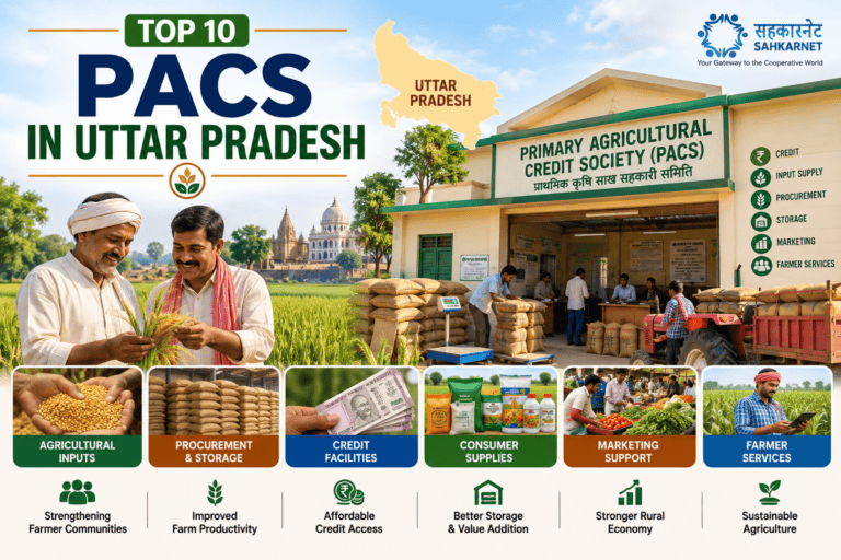 Top 10 PACS in Uttar Pradesh Top 10 Primary Agricultural Credit Societies (PACS) in Uttar Pradesh – SahkarNet
